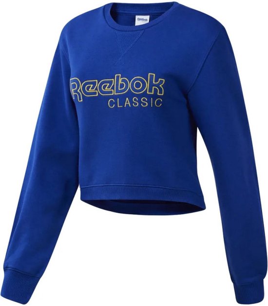 Reebok Classics Fleece Sweatshirt Vrouwen blauw Xl