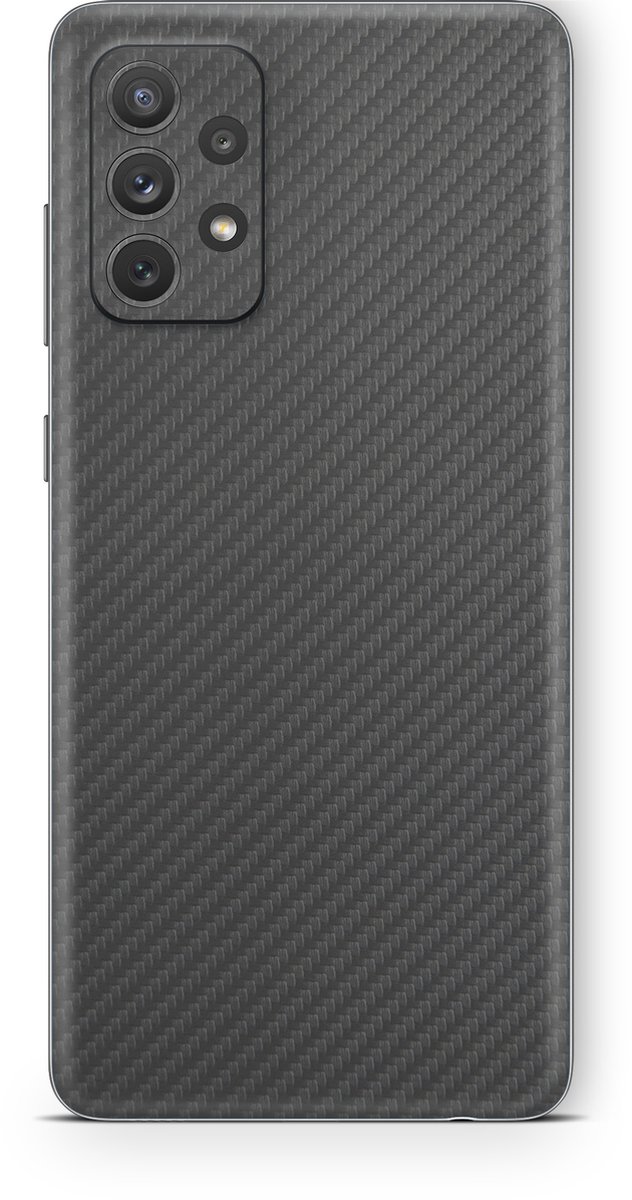 Samsung A52 Skin Carbon Grijs - 3M Sticker
