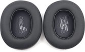 Coussinets d'oreille compatibles avec JBL Live 500BT - Lot de 2 - Coussinets de remplacement pour casque - Coussinets antibruit - Mousse à mémoire douce - Cuir protéiné - Zwart