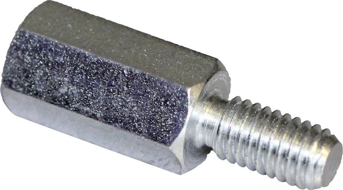 PB Fastener S48050X15 Afstandsbouten (l) 15 mm M5 x 11 M5 x 10 Staal Verzinkt 10 stuk(s)