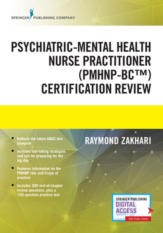 The Psychiatric-Mental Health Nurse Practitioner Certification Review Manual
