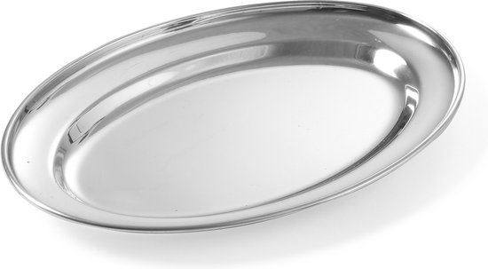RVS Schaal Ovaal 45 Cm - De Prinsheerlijke Zit