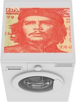 Wasmachine beschermer mat - Che Guavara op een 3 Pesos biljet - Breedte 55 cm x hoogte 45 cm