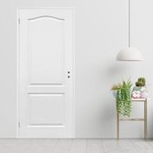 KAR - Wit Binnendeuren - Deurscharnieren - Deursleutelmechanisme - Deurdoos - Deurblad afmeting 82,5 x 203 cm, Deurset afmeting met deurkozijn: 87 x 205,5 CM