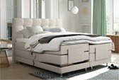 Elektrische boxspring - Dubai verstelbaar boxspring - beige - 160X200