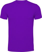 Buzari T-Shirt Heren - 100% katoen - Paars XL
