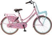 Popal Daily Dutch Basic+ Kinderfiets - 22 inch - Mint-Roze