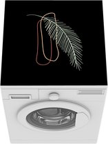 Wasmachine beschermer - Wasmachine mat - Veren - Abstract - 60x60 cm - Droger beschermer