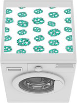 Wasmachine beschermer mat - Kreeft - Astrologie - Zodiac - Design - Breedte 55 cm x hoogte 45 cm