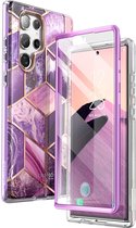 Supcase - Samsung Galaxy S22 Ultra - Cosmo Hoesje - Paars