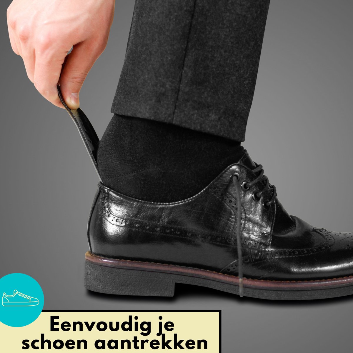 Lynnz® schoenlepel kunststof stevig 18cm - schoentrekker - schoen lepel - kunstof - klein - schoenlepels