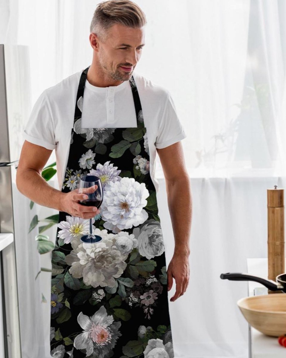 Keukenschort Chef Papa is de beste - Heren Dames - Horecakwaliteit