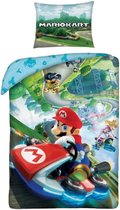 KD® - Super Mario - Dekbedovertrek - Eenpersoons - 140 x 200 cm - Katoen