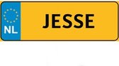 Nummer Bord Naam Plaatje - JESSE - Cadeau Tip