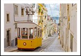 Poster Tram in Lissabon
