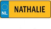 Nummer Bord Naam Plaatje - NATHALIE - Cadeau Tip