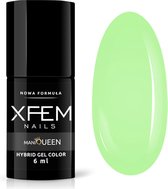 XFEM Lichtgroen UV/LED Hybrid Gellak 6ml. #0132