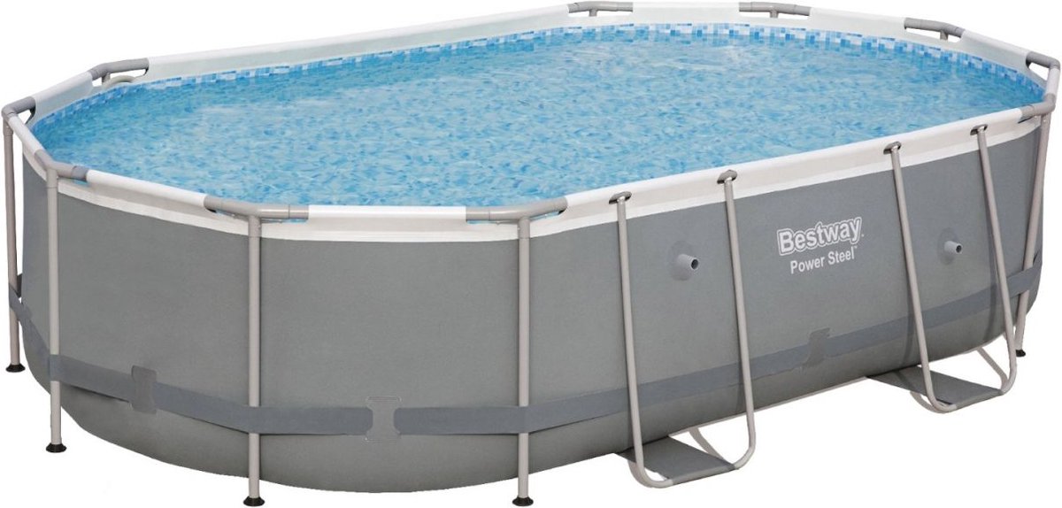Bestway Power Steel kit piscine ovale 488x305x107 cm 56448