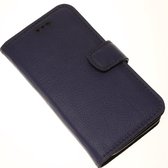 Made-NL Handgemaakte ( Apple iPhone 13 Pro Max ) book case Blauw leer