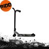RiDD Stunt Scooter - Special Edition - Stunt Step - Step - Smoke Grey - Vanaf 8 jaar - ABEC-9 - 110 mm Wielen - Aluminium Velgen - Metalen Rem - Black/Grey - Zwart/Grijs