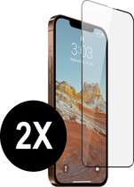 Screenprotector geschikt voor iPhone 13 Pro Max- Volledige bedekking - Screen protector geschikt voor iPhone 13 Pro Max - Beschermglas - Glasplaatje - 2 stuks