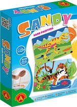Sandy Sand Painting Dinosaur + Tiger