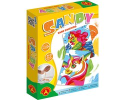 foto van Sandy Sand Painting Unicorn + Mermaid