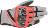 Alpinestars Chrome Ash Gray Black Bright Red S