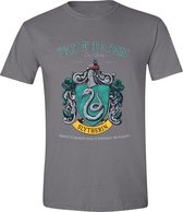 Harry Potter - Slytherin Team Quidditch T-Shirt - Grijs - M