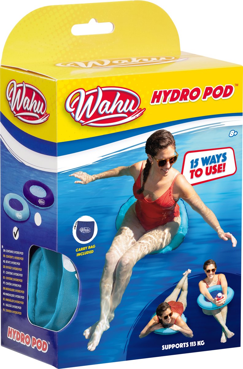 Wahu Hydro Pod - Zwemband - Licht Blauw