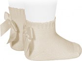 Cóndor sokken met strik | 2007/4 | Beige | 0-3 mnd | maat 000