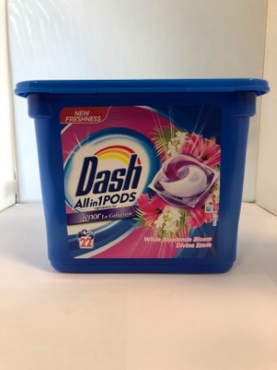 Dash all in 1 pods 22sc/552.2gr color Lenor la collection wildebloeiende  bloem