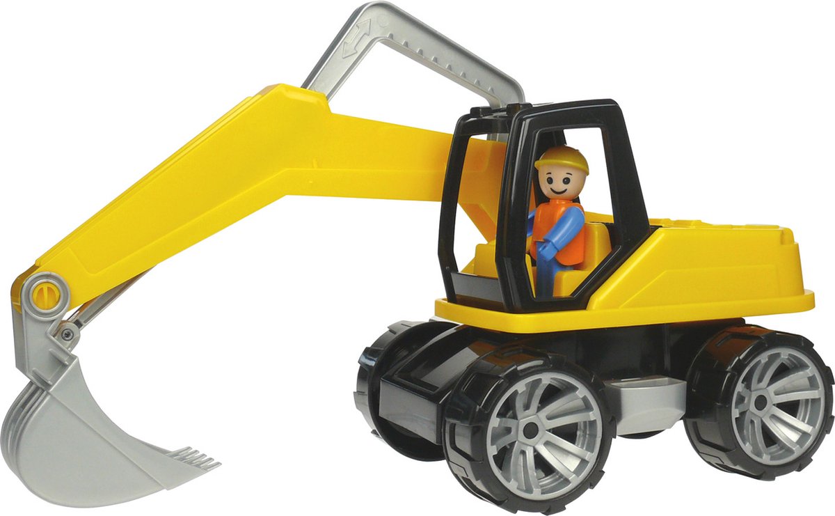 Lena - Truxx graafmachine - 40cm - geel/zwart - Europese topkwaliteit