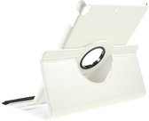 Peachy Litchi Textuur Lederen iPad 10.2 inch case met cover - Wit Bescherming Standaard