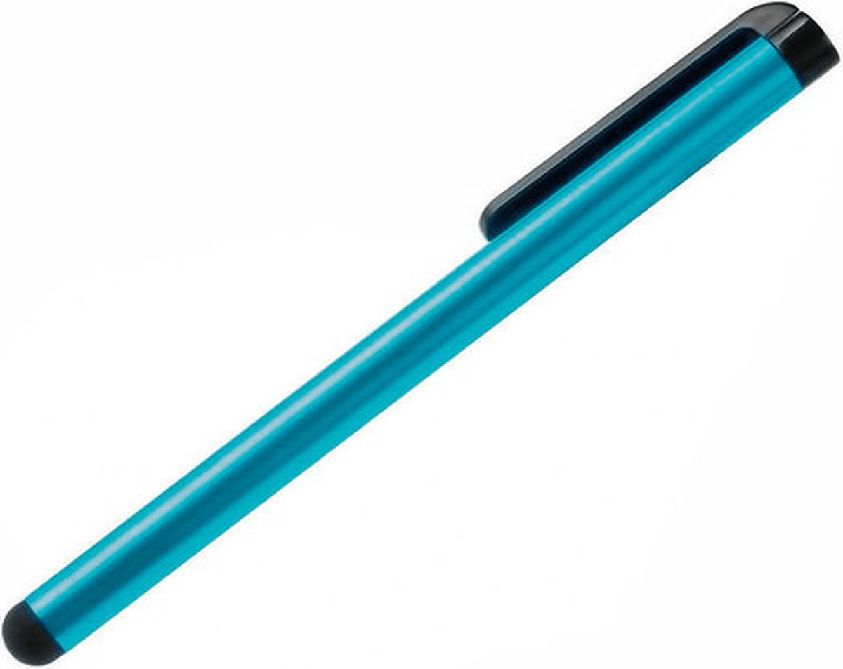 Peachy Stylus pen voor iPhone iPod iPad pennetje Galaxy styluspen - Blauw