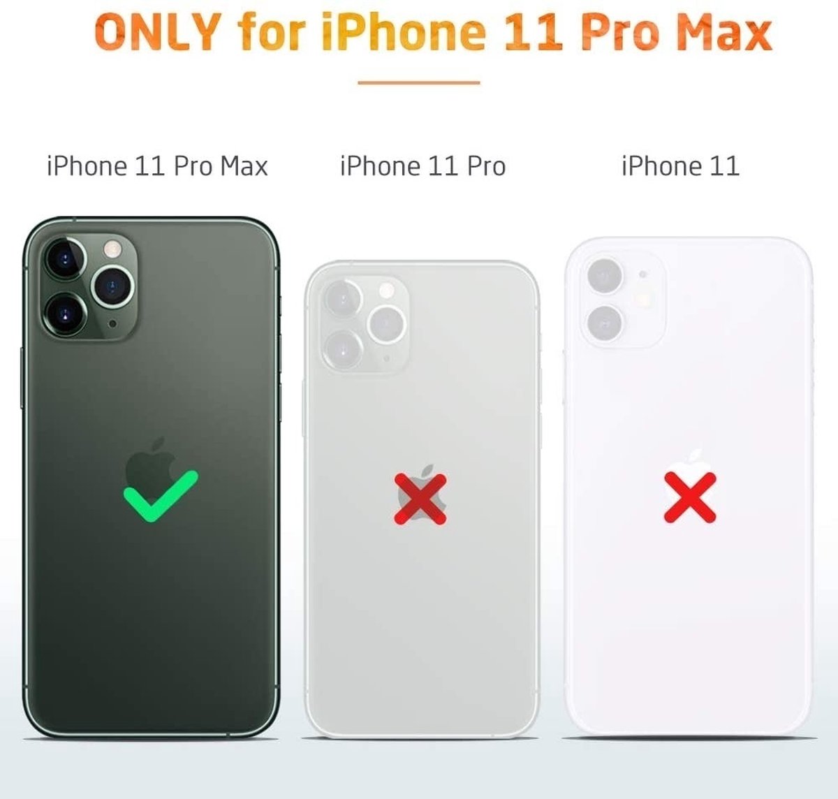 Coverzs Pastel siliconen hoesje geschikt voor Apple iPhone 11 Pro Max - optimale bescherming - silicone case - backcover - geel