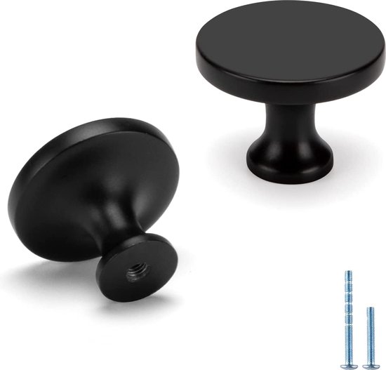 Poignée de meuble ronde en laiton | Poignée de tiroir | Rond | Poignées  pour meubles |... | bol.com