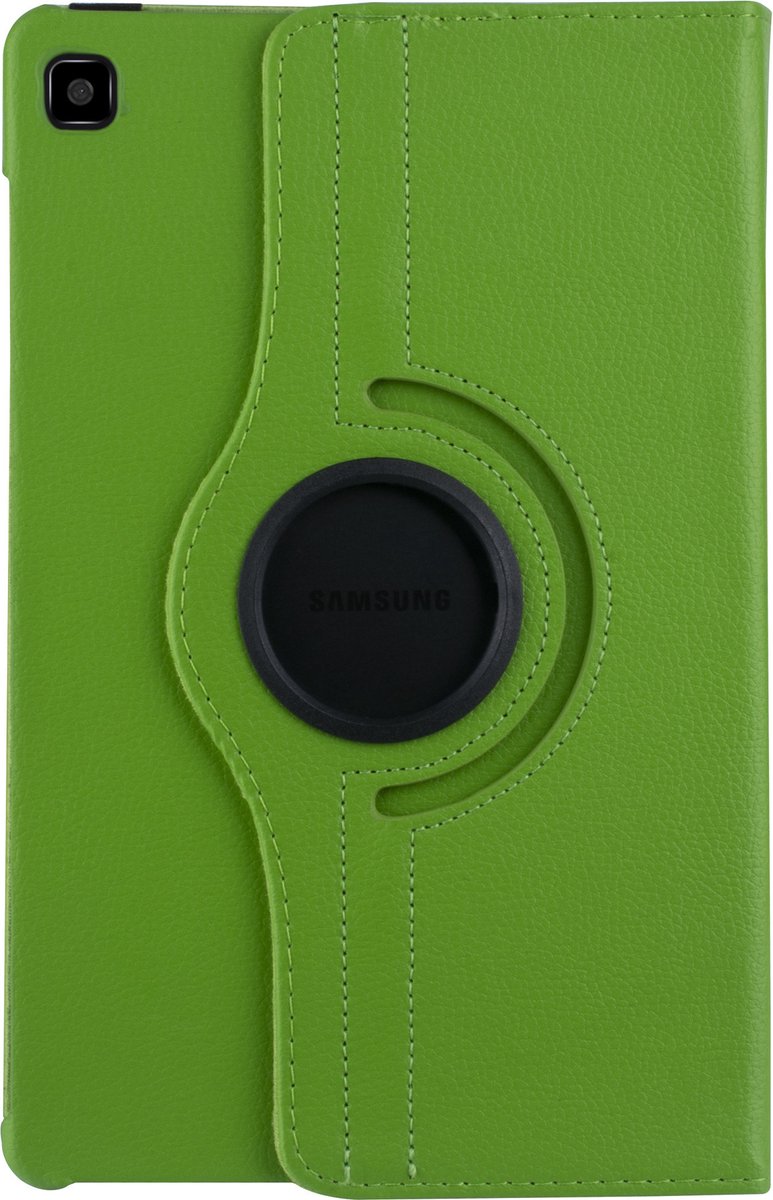 Samsung Tab S6 Lite Groen Book Case Tablethoes - 360 graden draaibaar