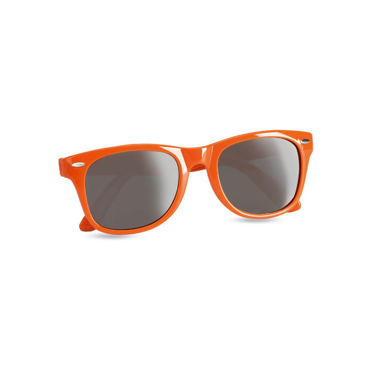 Zonnebril - volledig omrand - oranje - feestbril - volwassenen