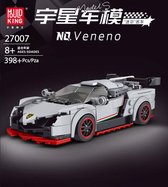 Mould King 27007 Speed Models - Lamborghini Veneno - 398 onderdelen met vitrine - Lego Compatibel - Bouwdoos