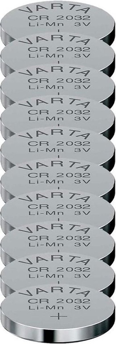 CR2032 Lithium knoopcel - 10 stuks bulk