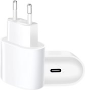 WiseQ iPhone Oplader - USB C Adapter voor Apple - 20W Snellader - Wit