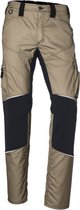 Kubler Activiq werkbroek met stretch 2850 - Khaki | Zwart - 64