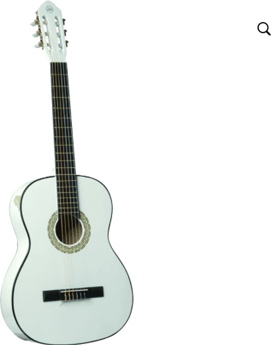 oosten Besnoeiing nieuws Klassieke gitaar 4/4 Eko Studio Series CS-10 Wit met tas | bol.com