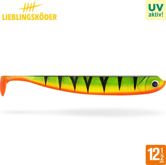 Lieblingskoder Lieblingsköder Shad 12.5cm Firetiger 12.5cm - Aanbieding van LIEBLINGSKODER — afbeelding 2