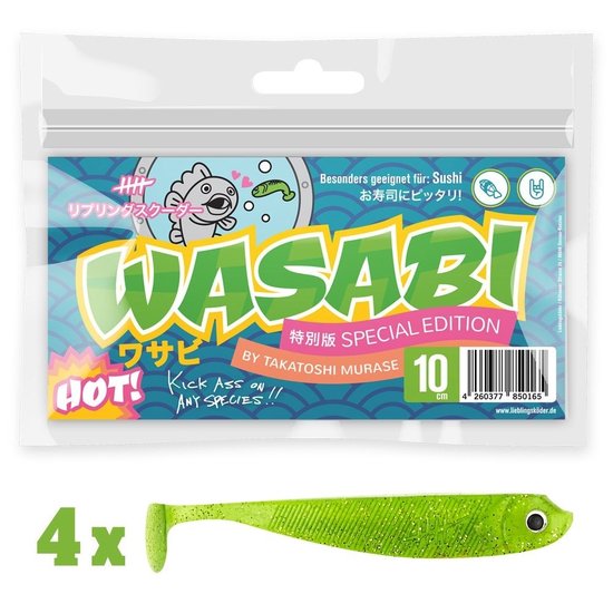 Lieblingskoder Lieblingsköder Shad 10cm Groen 10cm - Aanbieding van LIEBLINGSKODER — afbeelding 2