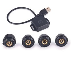 Bandenspanning sensor | 4 Sensoren | TPMS | Android autoradio