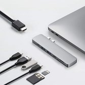 7-in-1 USB-C Hub - Alleen voor MAC - Thunderbolt - USB 3.0 Hub - USB C Naar HDMI - USB C dock - 4K HDMI
