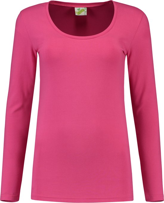 T-shirt manches longues Cotton élasthanne pour elle