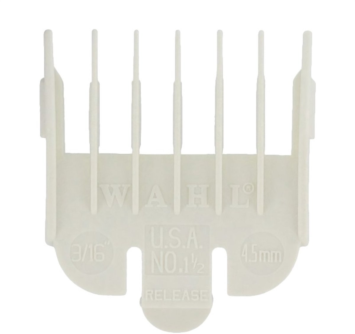 Wahl Accessoires Opzetkam 4,5mm Opzetkammen Wit 1stuks